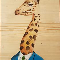 Mi Proyecto del curso: Acuarela sobre madera. Traditional illustration project by Pilar Carballo - 11.09.2020