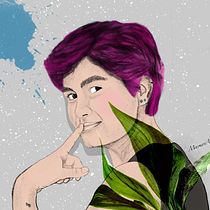 My project in Illustrated Portraits with Procreate course. Ilustração digital projeto de Martha Morales Hernandez - 09.11.2020