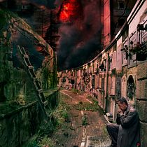 My project in Secrets of Photomontage and Creative Retouching course. Photomontage project by Monica Riveiro - 11.09.2020