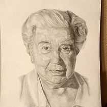 Mi Proyecto del curso: Retrato realista con lápiz de grafito. Desenho a lápis, Desenho de retrato, e Desenho realista projeto de Roser LP - 09.11.2020