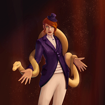 Mi Proyecto del curso: Pintura digital de personajes: ilustra con luz y color. Traditional illustration project by Marie Brogowski - 11.09.2020