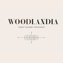 WOODLANDIA - FOREST GOURMET RESTAURANT  My project in Principles of Concepting and Branding course Ein Projekt aus dem Bereich Br, ing und Identität, Grafikdesign, Werbung, Design und Innendesign von Jaklina Levi - 09.11.2020