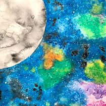 Mi Proyecto del curso: My own little universe. Un progetto di Illustrazione tradizionale, Belle arti, Pittura e Pittura ad acquerello di Andrea Iglesias - 10.11.2020