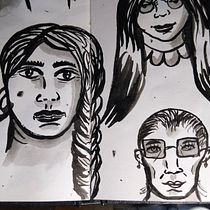 Meu projeto do curso: Técnicas de ilustração para desbloquear sua criatividade. Artistic Drawing & Ink Illustration project by Caroline Luz - 11.10.2020