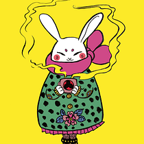 My project in Illustrated Character Design and World Creation course. Een project van Kalligrafie y Ontwerp van personages van Mia Komatsu - 10.11.2020