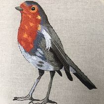 Mi Proyecto del curso: Pintar con hilo: técnicas de ilustración textil. Embroider, and Creativit project by Romina Regueiro - 11.10.2020