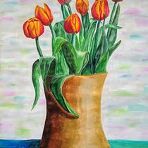 My project in Botanical Illustration with Watercolors course. Ilustração botânica projeto de bkgirn - 15.11.2020
