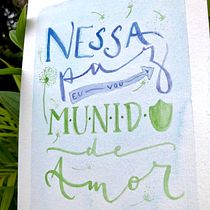 Meu projeto do curso: Caligrafia com pincéis de água para principiantes. Un progetto di Calligrafia di Rafaela Coelho - 10.11.2020