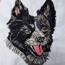 My project in Needle Painting for Beginners . Embroider project by Sanjana V Marathe - 11.11.2020