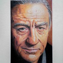 My project in Realistic Portrait with Coloured Pencils course. Drawing project by Ruud van Unen - 11.11.2020