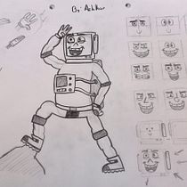 Mi Proyecto del curso: Introducción a la creación de personajes estilo cartoon. Un projet de Dessin au cra, on , et Conception de personnages de Uziel Pérez - 11.11.2020