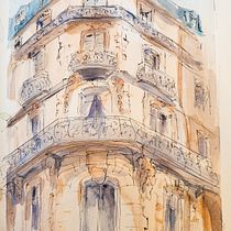A little exercice. Pintura em aquarela projeto de anthony_francois_m - 11.11.2020