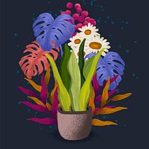 Mi proyecto final: Planta y Flores Ein Projekt aus dem Bereich Traditionelle Illustration, Botanische Illustration und Digitale Illustration von Hernán Soto Z. - 11.11.2020