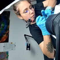 Mi Proyecto del curso- GRACIAS POLILLA!!!. Tattoo Design project by Mery Vale - 11.13.2020