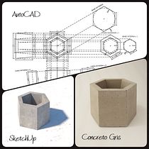 Mi Proyecto del curso: Creación de macetas en concreto para cactus y suculentas. Een project van Craft,  Interieur, DIY,  Interieurdecoratie e Industrieel ontwerp van Oscar Iván Ordóñez Jiménez - 30.05.2021