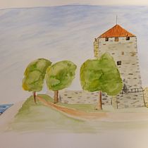 My project in Architectural Sketching with Watercolor and Ink course. Pintura em aquarela projeto de the_henke86 - 12.11.2020