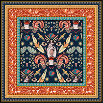Maauie Illustration for Patterns with Soul course. Un proyecto de Ilustración tradicional de auie - 12.11.2020
