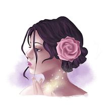 My project in Digital Fantasy Portraits with Photoshop course. Digital Drawing project by boyer_manon10 - 11.12.2020