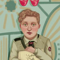 Mi Proyecto final del curso: Técnicas digitales de retrato ilustrado. Un projet de Beaux Arts, Art conceptuel, Dessin numérique, Illustration traditionnelle et Illustration numérique de danielapelaezc - 12.11.2020