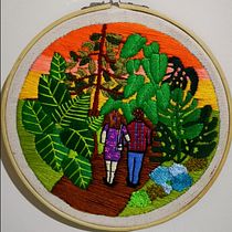 Proyecto de bordado botánico. Un projet de Broderie de Hannia Mejía Soto - 13.11.2020