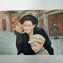 Mi Proyecto del curso: Ilustración con acuarela: recrea tus escenas más icónicas. Un progetto di Pittura ad acquerello di Maritza Oviedo - 14.11.2020