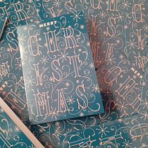 Christmas Cards: Lettering para perfeccionistas. Digital Lettering project by Victoria Olmedo Villalba - 11.13.2020
