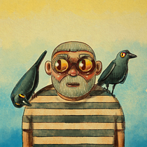 My project in Illustration Techniques and Styles with Procreate course. Ilustração digital e Ilustração tradicional projeto de Gianluca Manna - 13.11.2020