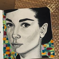 Mi Proyecto del curso: Introducción al retrato con tinta china y plumilla. Ilustração tradicional projeto de carol_iglesias_75 - 04.04.2021