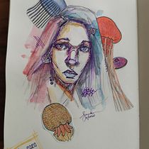My project in Sketchbook Creation: Find Your Own Language course. Un proyecto de Ilustración tradicional de cheryl_leanne24 - 14.11.2020