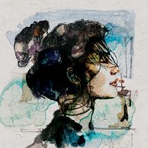 My project in Illustrated Portraits with Procreate course. Pintura em aquarela projeto de nazliagaoglusahin - 14.11.2020