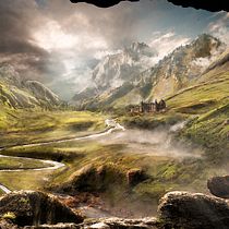 My project in Matte Painting: Creating Photorealistic Worlds course. Digital Illustration project by Pauline Gallois - 11.14.2020
