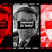 Falas de Bolsonaro: Animação para composições tipográficas Ein Projekt aus dem Bereich 2-D-Animation von Felipe Vasconcellos - 14.11.2020