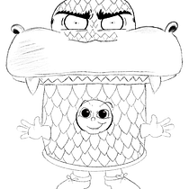 Mi Proyecto del curso: Introducción a la creación de personajes estilo cartoon. Un projet de Dessin au cra , et on de gggerryry - 14.11.2020