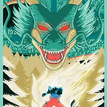 Dragon Ball Y Rock and Roll BB. Digital Illustration project by Marcelo Portero Armas - 11.14.2020