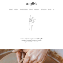 Mi Proyecto del curso: www.tangible.site. Projekt z dziedziny  Architektura, Architektura wnętrz, Craft, Ceramika, Kreat, wność,  Dekoracja wnętrz, Design, Projektowanie powierzchni h, low, ch, Projektowanie wnętrz, Projektowanie produktowe, DIY,  e-commerce, Edukacja i Dekoracja wnętrz użytkownika Maria - 14.11.2020