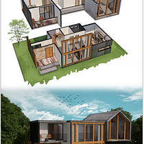 My project in Digital Illustration of Architectural Projects course. Architecture project by klandygvinarao - 11.15.2020