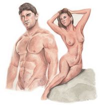 Mi Proyecto del curso: Introducción al dibujo artístico de la figura humana. Figure Drawing project by Yahann Romero - 11.15.2020