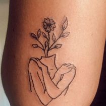 Mi Proyecto del curso: Tatuaje para principiantes. Tattoo Design project by anahepor - 11.15.2020