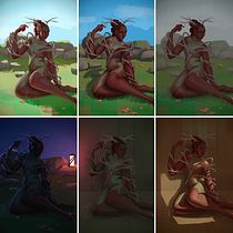 My project in Lighting Principles for Digital Painting course. Traditional illustration project by laurafaraci_design - 11.15.2020