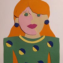 My project in Papercut: Illustrating with Layers of Paper course. Ilustração tradicional projeto de violabonini - 16.11.2020