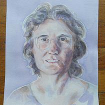 Mi Proyecto del curso: Retrato artístico en acuarela (a la tercera acuarela, va la vencida). Portrait Drawing project by Marina Vega Boada - 01.24.2021