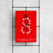 My project in Design of Experimental Typographic Posters course – The Hateful Eight by Quentin Tarantino Ein Projekt aus dem Bereich T und pografisches Design von fstary - 16.11.2020