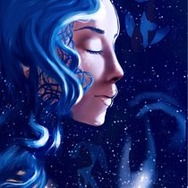 My project in Digital Fantasy Portraits with Photoshop course. Digital Illustration project by Marina Papageorgiou - 11.16.2020