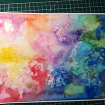 My project in Modern Watercolor Techniques course. Watercolor Painting project by Marie COQUILLART - 02.10.2021