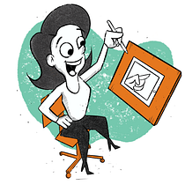 Mi Proyecto del curso: Diseño de personajes estilo cartoon con Procreate. Projekt z dziedziny Trad, c i jna ilustracja użytkownika anab.garbri - 17.11.2020