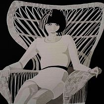 Luisa Mandelli alias Valentina. Ilustração com tinta projeto de alisea82 - 17.11.2020