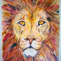 León. Watercolor Painting project by porrua_rocio - 11.18.2020