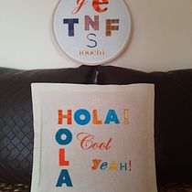"Letras bordadas". Un projet de Broderie de M. Lucía Salazar G. - 18.11.2020