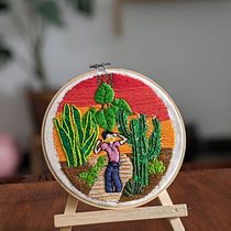 Primer contacto con el bordado botánico ,proyecto final. Un projet de Broderie de Veronica Fazzio - 18.11.2020