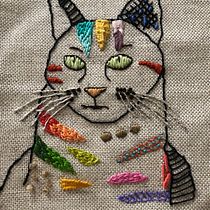Mi Proyecto del curso: Técnicas de bordado: ilustrando con hilo y aguja. Un projet de Broderie de Sonia Pliego Agraz - 23.11.2020